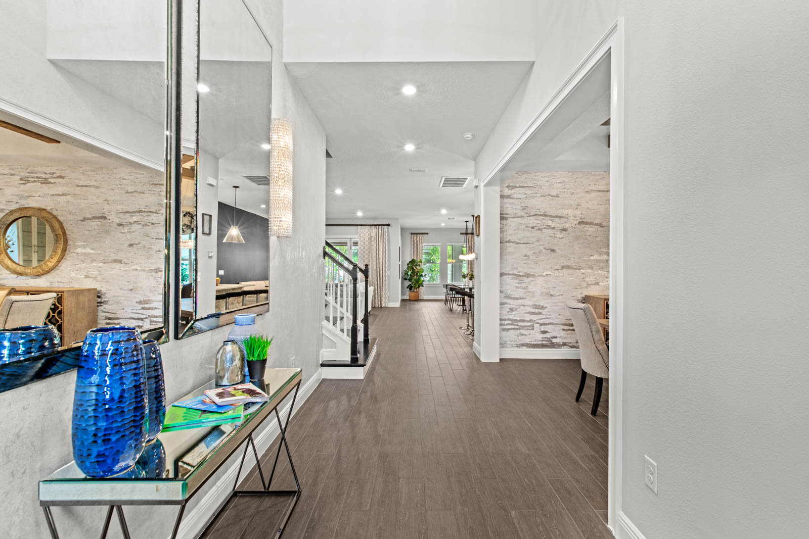 view into home front hallway